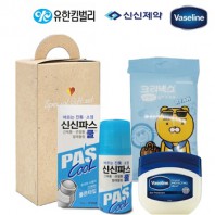 브생건107호(신신제약 롤온쿨연고물파스+바세린젤리+카카오수앤수물티슈)