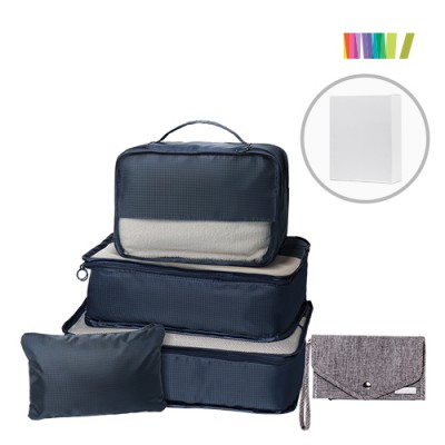 (여행용 4종파우치+여권파우치)세트