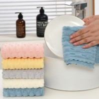 도톰 소프트 극세사 행주 5매입 K2544