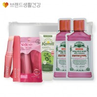 브생건582호 3종세트(카밀 핸드크림+멘소래담 아이스컬러 립밤+유시몰 가글)