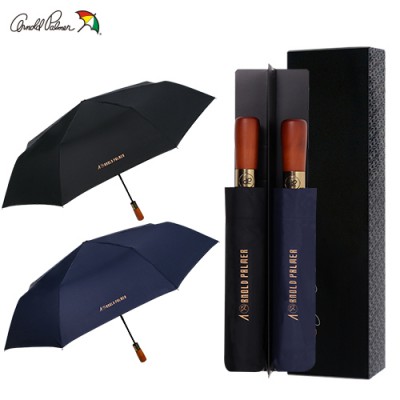 아놀드파마 3단전자동럭셔리65우드핸들 우산세트