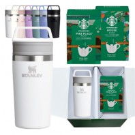 스탠리 카페투고 트래블머그 화이트 스타벅스 드립커피 선물세트