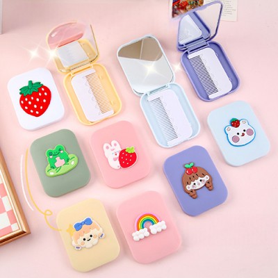 로페리아 휴대용 미니 거울빗 세트(0215664)