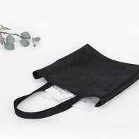 국내산 블랙메쉬에코백 대