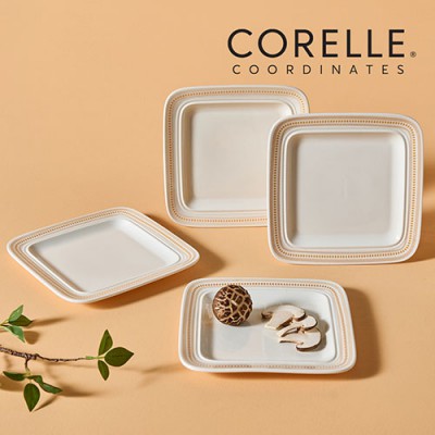 코렐_코디네이츠 로즈몬트 정사각8인치 4P