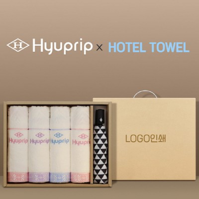 협립3단미니스타앵글완전자동우양산 +협립눈꽃타월4P