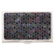 한글육각흑자개명함