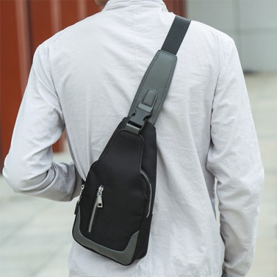 제이탑 심플 투톤 크로스백 슬링백