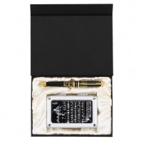 훈민정음볼펜+훈민정음자개손톱깎이2종세트