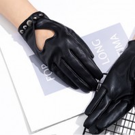 로페리아 하트 모양 PU 여성 가죽장갑(0216589)