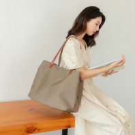 CJ194 에코라이프 인텔리전트 도트핸드숄더 호보백 에코백 대형