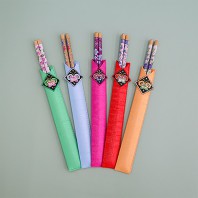 나빌레라 전통패턴 고급나무젓가락세트