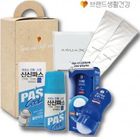 쿨아이스세트  브생건128호(신신제약 롤온 쿨연고+멘소래담 쿨롤온로션+아쿠아쿨토시)