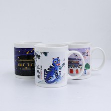 나빌레라 민화일러스트 머그컵