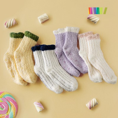 마시멜로 논슬립 수면양말M (미끄럼방지)