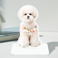 미니 등신대 대 140x340mm 실사 출력 매장 인물 스탠드 입간판