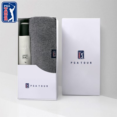 PGA 3단수동 암막 우양산+260g코마사타올세트