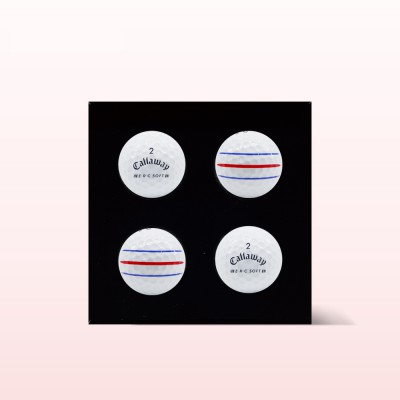 23 캘러웨이 ERC소프트 트리플트랙 3피스 4구 골프공 로고인쇄 기념품