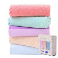극세사 파스텔 단색 무지 행주 3p 25×25cm