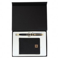 훈민정음볼펜+완자문소가죽반지갑