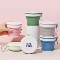 모스니에 접이식 실리콘컵 텀블러