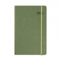 25절 별사이즈 라이트 그린 밴드형 양장 다이어리(프리)