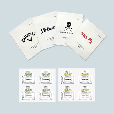 남성 여성 붙이는 향수패치 향기나는 휴대용 여행용 향수 4매