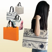 럭셔리 코팅 부직포 쇼팽백 장바구니