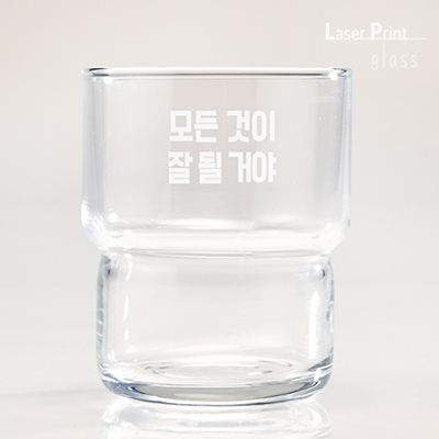 각인글라스 로그스텍 300ml (레이저인쇄)