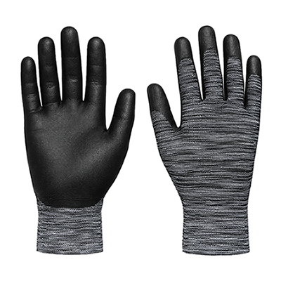 폴리 니트릴폼 NBR 팜 코팅 장갑