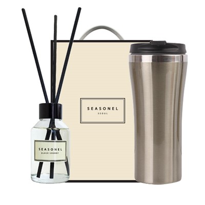 시즈넬 선물세트 100ml플레인+슬림텀블러