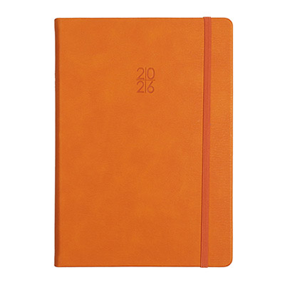 2026 AP14 양장 다이어리 A5 - 캐럿오렌지