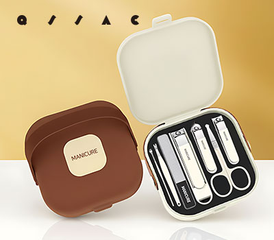 [큐싹] 레더 핸들 손톱깎이 7종