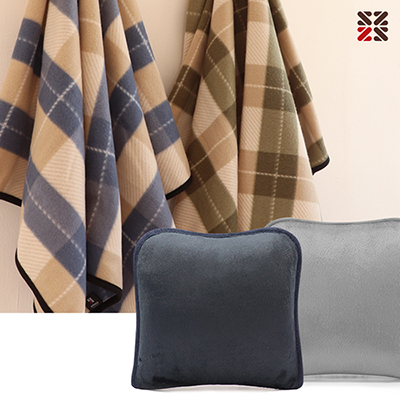 에버체크 미니아트쿠션담요