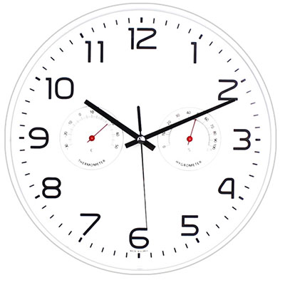 285 온습도아크릴벽시계