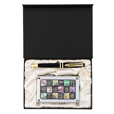 워터펜블랙+신문자도자개손톱깎이2종세트