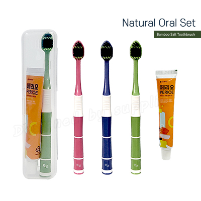 죽염광폭LG칫솔 페리오 칫솔치약세트