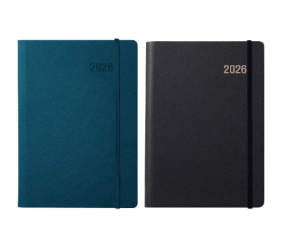 25절/32절/18절 양장 엣지밴드 다이어리 (피콕그린,스마트검정)