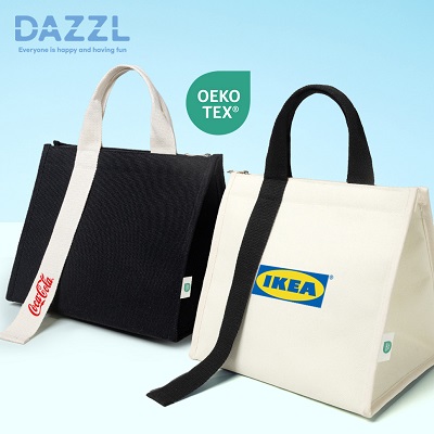 다즐 엘로 친환경 OEKO TEX 보온보냉백(고급 선물케이스 포함)