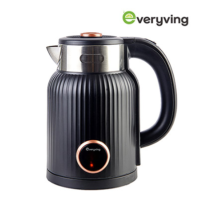 에브리빙 블랙 원터치 1.5리터 무선 전기주전자