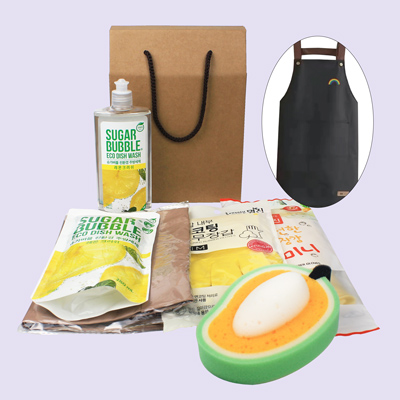 앞치마 주방세제  6종세트