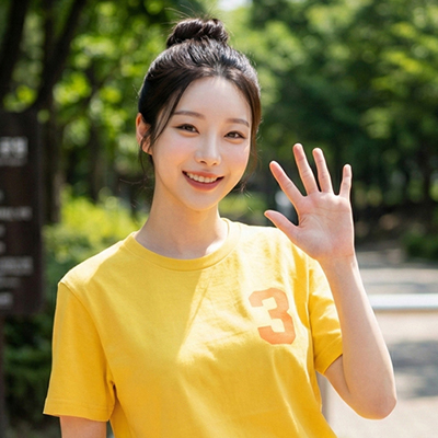 정의당 선거 라운드 티셔츠 반팔 (인쇄포함)