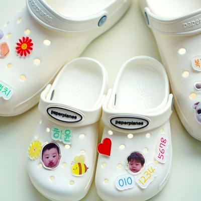 (국산) 신발 꾸미기 아크릴 파츠 주문제작