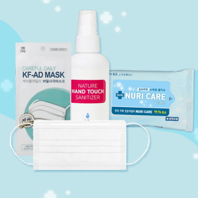 kf-ad 마스크 코로나 플러스 예방 기획 세트 CA415