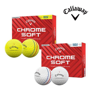 캘러웨이 크롬소프트 트리플트랙 3피스 12구 1더즌