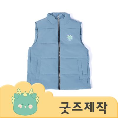 ZA468 [커스텀굿즈] 풀오버인쇄 트랜디 따뜻한 겨울 조끼 (박스제작가능)