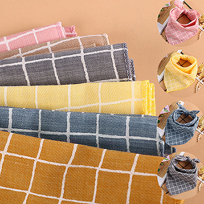 KC인증 체크 유아동 스카프 쁘띠스카프