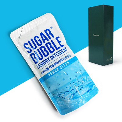 슈가버블 세탁세제 리필 300ml 개별케이스