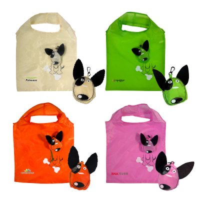 강아지 장바구니 시장가방 37x38cm
