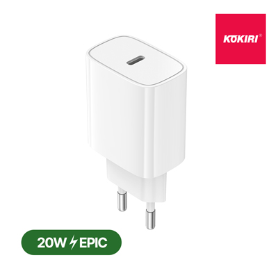 코끼리 EPIC GaN 20W C타입 1포트 초고속 충전기 (케이블미포함)
